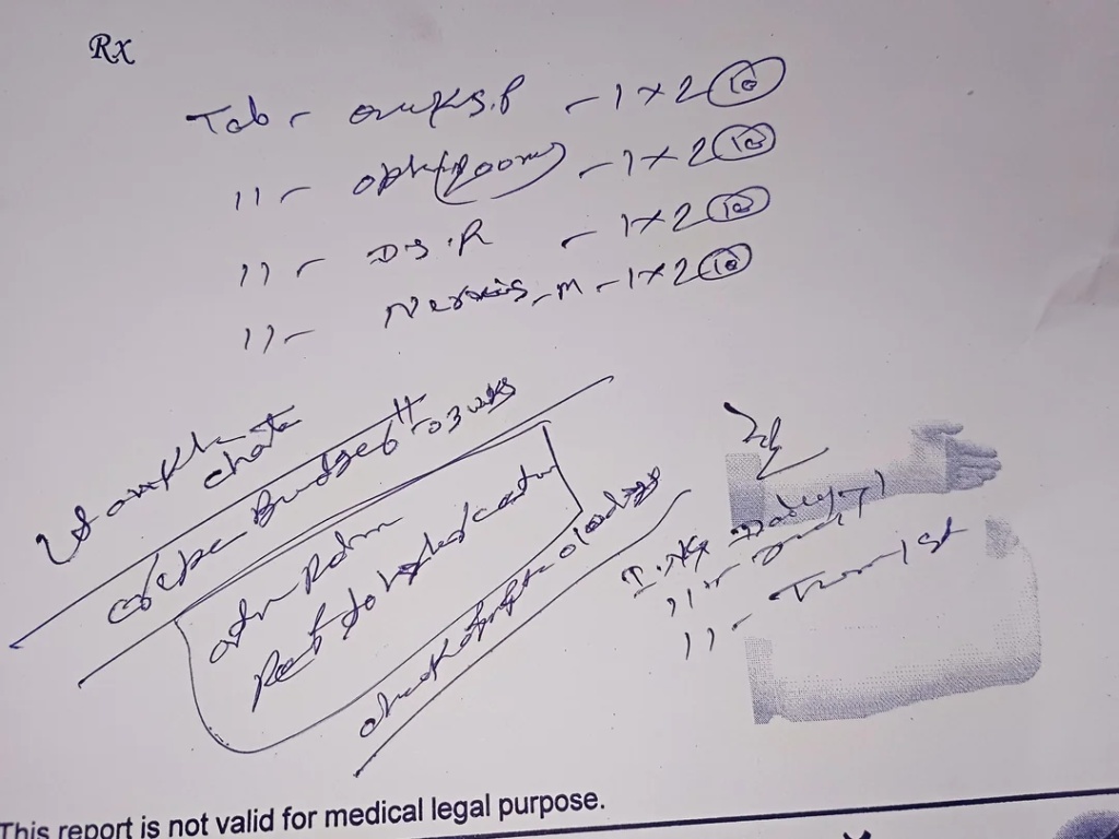 Example 1: Dense Outpatient Prescription